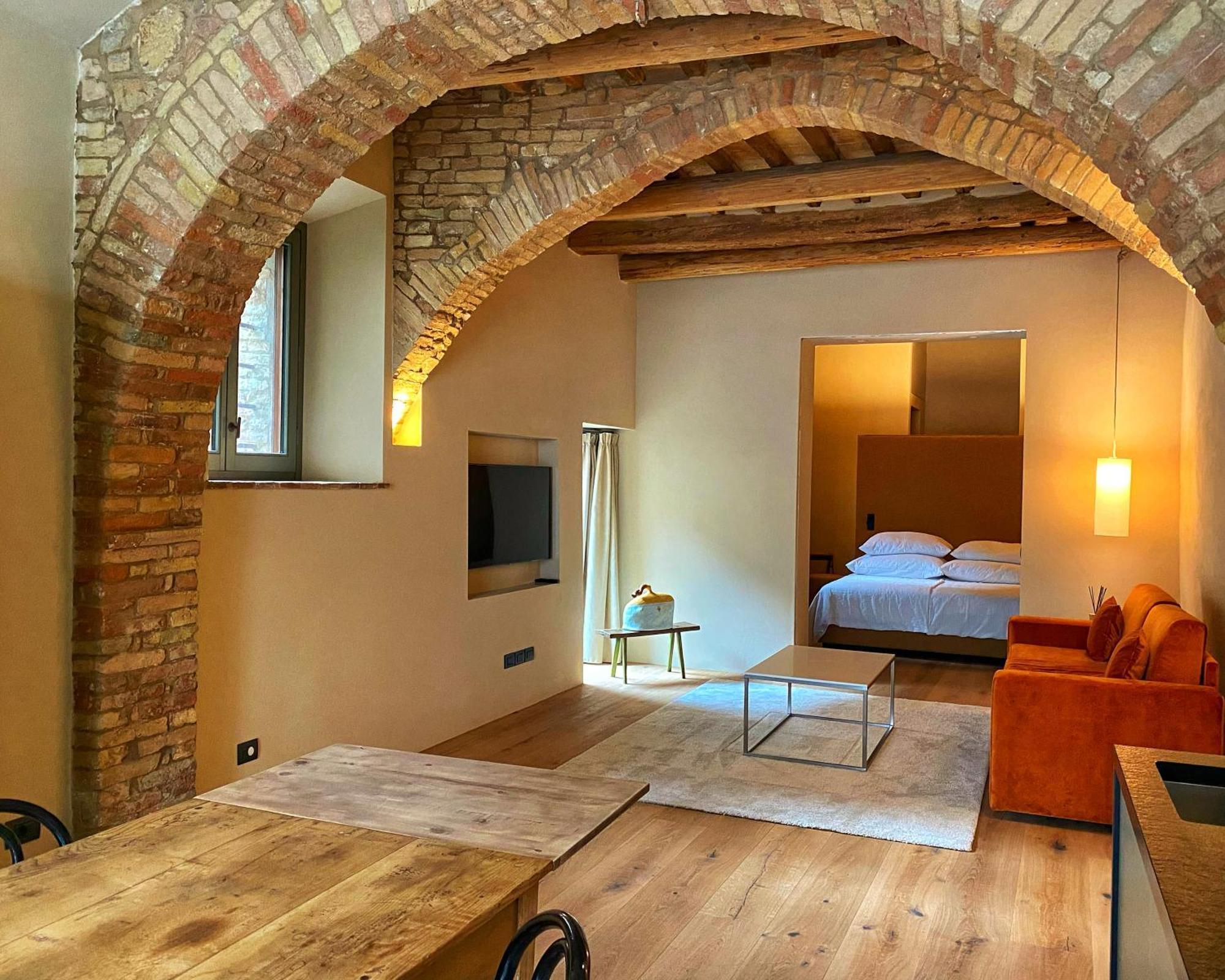 Locanda Della Scala San Quirico dʼOrcia Dış mekan fotoğraf